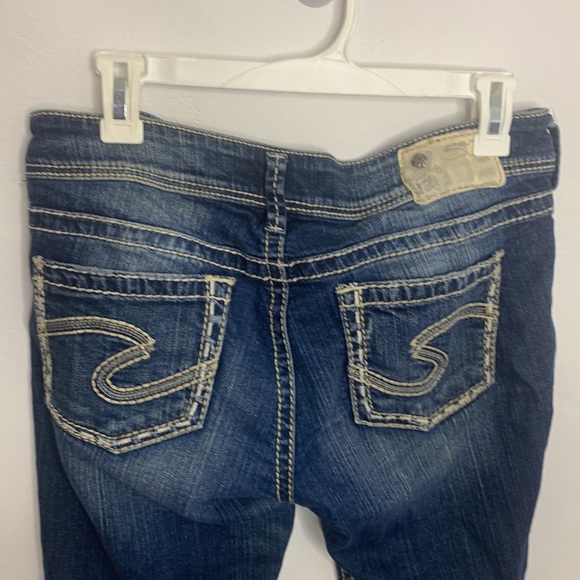 Silver Jeans Suki Capri Jeans Size 29 - Picture 8 of 14